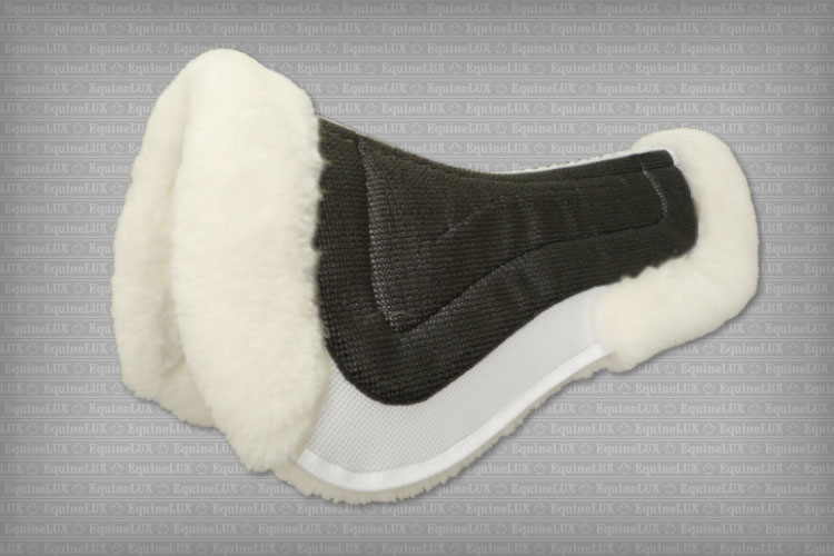 MerinoLUX jumper non-slip half pad with sheepskin