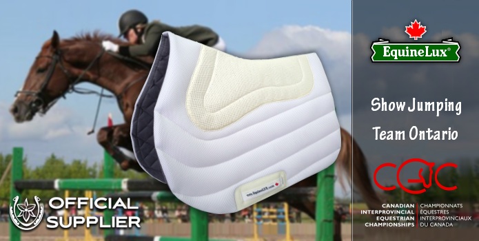 SWEAT-WICKING Dressage Saddle Pad